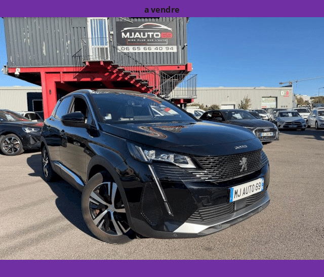 Peugeot Peugeot 3008 II 1.6L HYBRID GT 225cv TOIT OUVRANT CUIR CAMERA GPS XENON LED BVA EAT8  RECHARGEABLE
