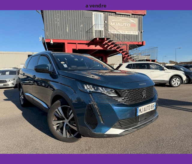 Peugeot Peugeot 5008 II 1.5L BLUEHDI 130cv CAMERA CUIR GPS XENON LED BVA EAT8 ALLURE BUSINESS 7PL.