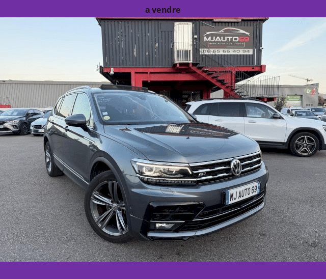 Volkswagen Volkswagen Tiguan Allspace II 2.0L TDI 150cv R-LINE TOIT OUVRANT GPS CAMERA XENON LED 7PL. BVA DSG7