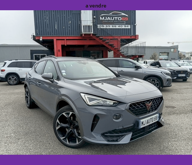 Cupra Cupra Formentor 1.4L E-HYBRIDE 204cv V PACK AMBIANCE LED CAMERA CUIR GPS XENON LED BVA DSG6 