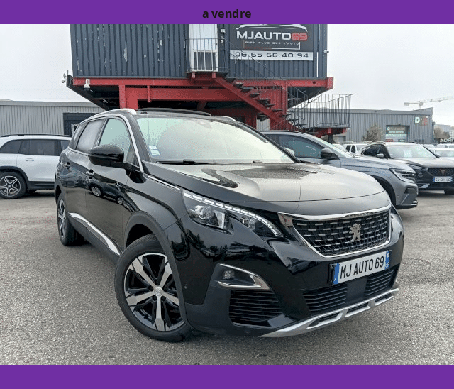 Peugeot Peugeot 5008 1.5L BLUEHDI 130cv TOIT OUVRANT CAMERA CUIR GPS XENON LED BVA EAT8 7PL. ALLURE BUSINESS