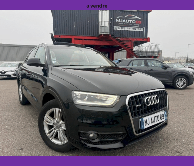 Audi Audi Q3 2L TDI 177cv TOIT OUVRANT CUIR GPS XENON LED QUATTRO S-TRONIC 7