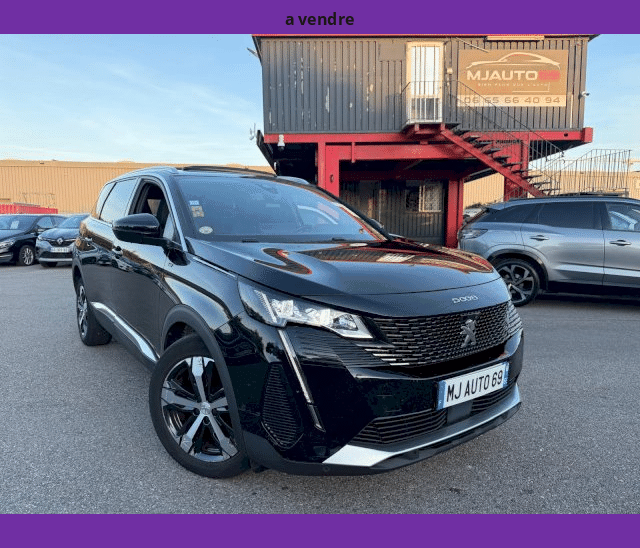 Peugeot Peugeot 5008 II 1.5L BLUEHDI 130cv GT TOIT OUVRANT CUIR GPS XENON LED CAMERA 7PL