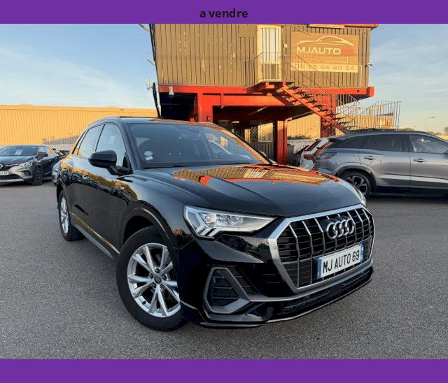 Audi Audi Q3 II 35 1.5L TFSI 150cv CUIR GPS XENON LED CAMERA S-LINE BVA STRONIC 7