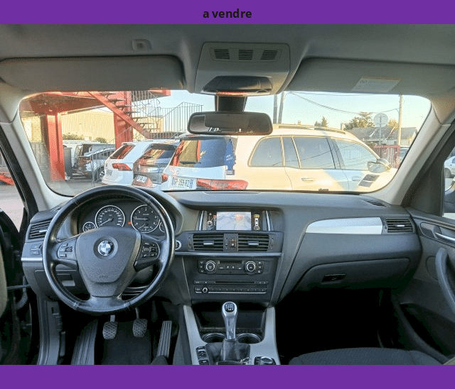 BMW BMW X3 II 2L D 184cv GPS CAMERA XDRIVE BOITE MANUELLE