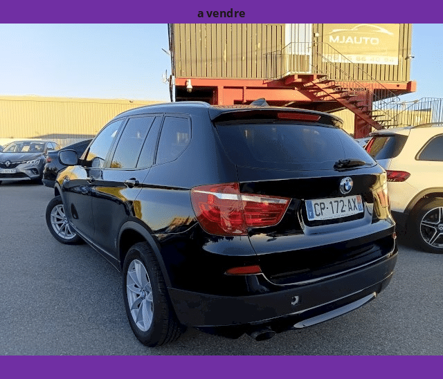 BMW BMW X3 II 2L D 184cv GPS CAMERA XDRIVE BOITE MANUELLE