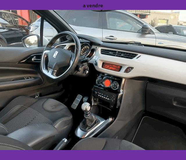 Citroën Citroën DS3 1.6L HDI 110cv SPORTCHIC CUIR LED