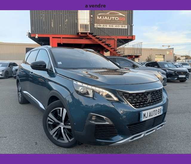 Peugeot Peugeot 5008 1.5L BLUEHDI 130cv GT LINE CAMERA CUIR GPS XENON LED BVA EAT8 7PL.