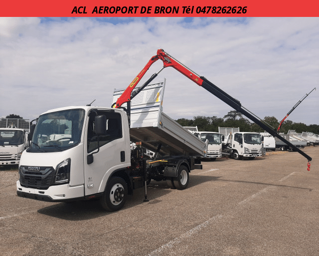 Isuzu ACL373 M27 2ème Génération F 3.0L 150ch meca Benne 3.20m et grue PK2900B