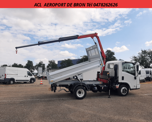 Isuzu ACL373 M27 2ème F 3.0L 150ch  Benne + grue PK2900B