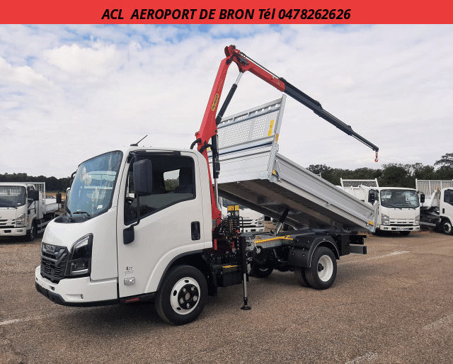 Isuzu ACL373 M27 2ème F 3.0L 150ch  Benne + grue PK2900B