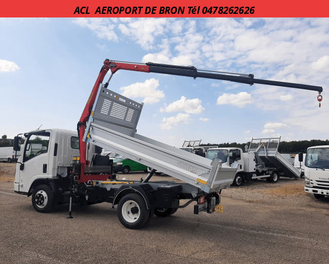 Isuzu ACL373 M27 2ème F 3.0L 150ch  Benne + grue PK2900B
