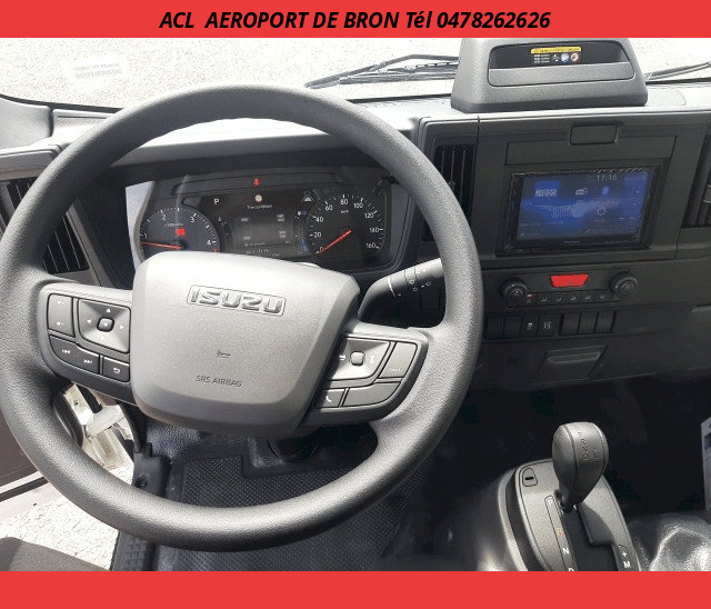 Isuzu ACL380 M21 T F AISIN 2ème génération - Benne et coffre