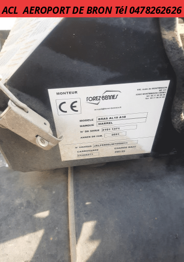 Isuzu F14 5.2L 240 Bras ampliroll Marrel