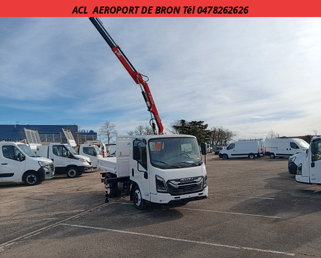 Isuzu M27 BENNE+ GRUE FASSI F30 RADIOCOMMANDE