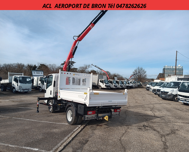 Isuzu M27 BENNE+ GRUE FASSI F30 RADIOCOMMANDE