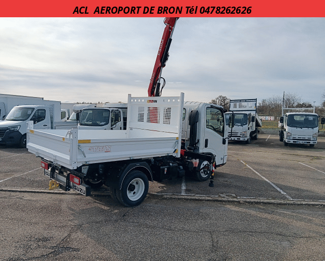 Isuzu M27 BENNE+ GRUE FASSI F30 RADIOCOMMANDE