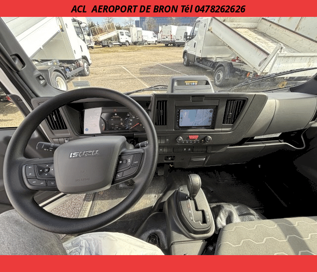 Isuzu ACL380 BENNE+COFFRE M21 T F AISIN R.J