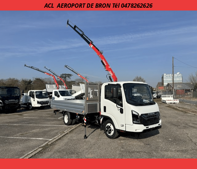Isuzu M21 TT HEAVY PLATEAU+GRUE FASSI F30M.0.23 120 R.J