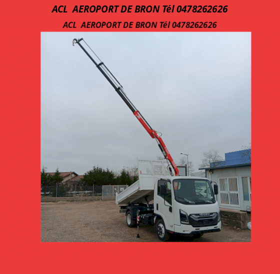 Isuzu M27 F GENE 2 BENNE + GRUE FASSI RADIOCDE 