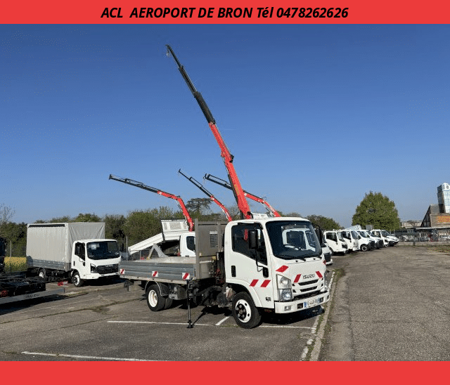 Isuzu Isuzu M21 PLATEAU + GRUE 120 CV R.J