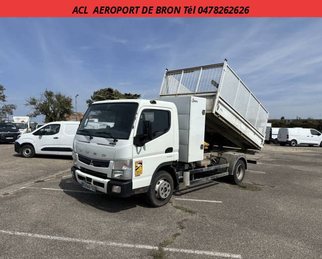 Fuso Canter BENNE + COFFRE 3.0 L 180 CV 7T5 BOITE AUTO R.J