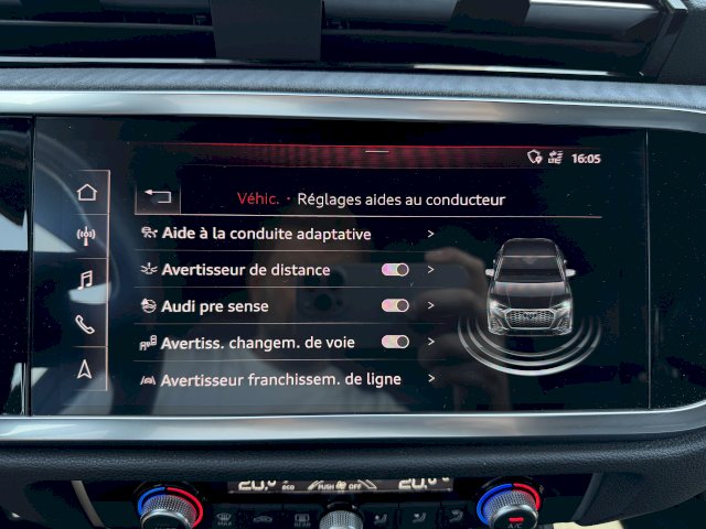 Audi Q3 Sportback 35 TDI 150 S LINE B&O LED CROCHET BVA