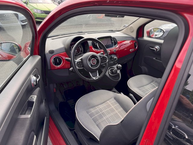 Fiat 500 1.2 69 LOUNGE GPS TOIT PANO TEL CLIM REGUL