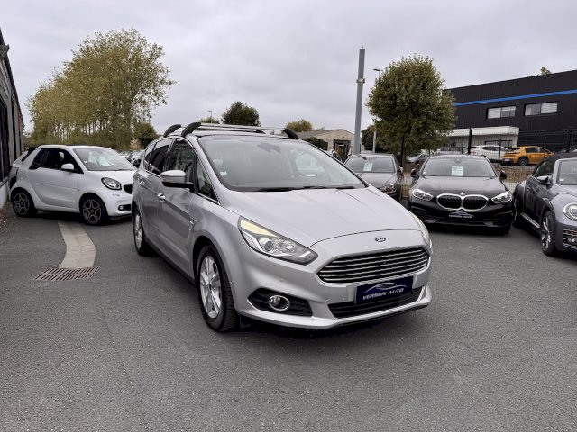Ford S-Max 2.0 TDCi 150 7PL GPS TOIT PANO CARPLAY CAM